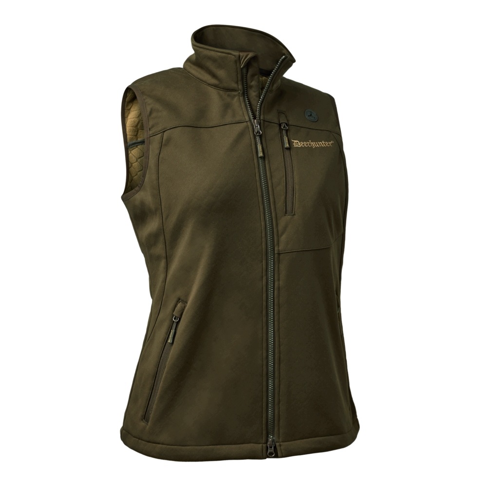 Dámská vesta Deerhunter Excape Softshell 4843 Art Green Velikost 42
