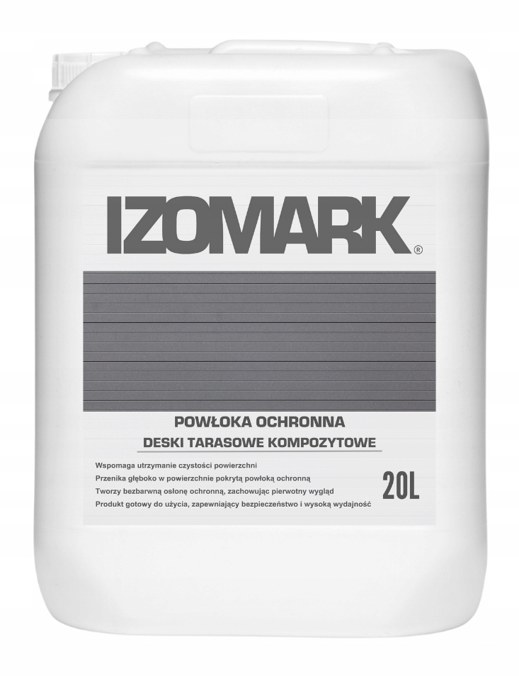 Izomark Ochranný Povlak Na Terasové Desky Kompozitní 20L