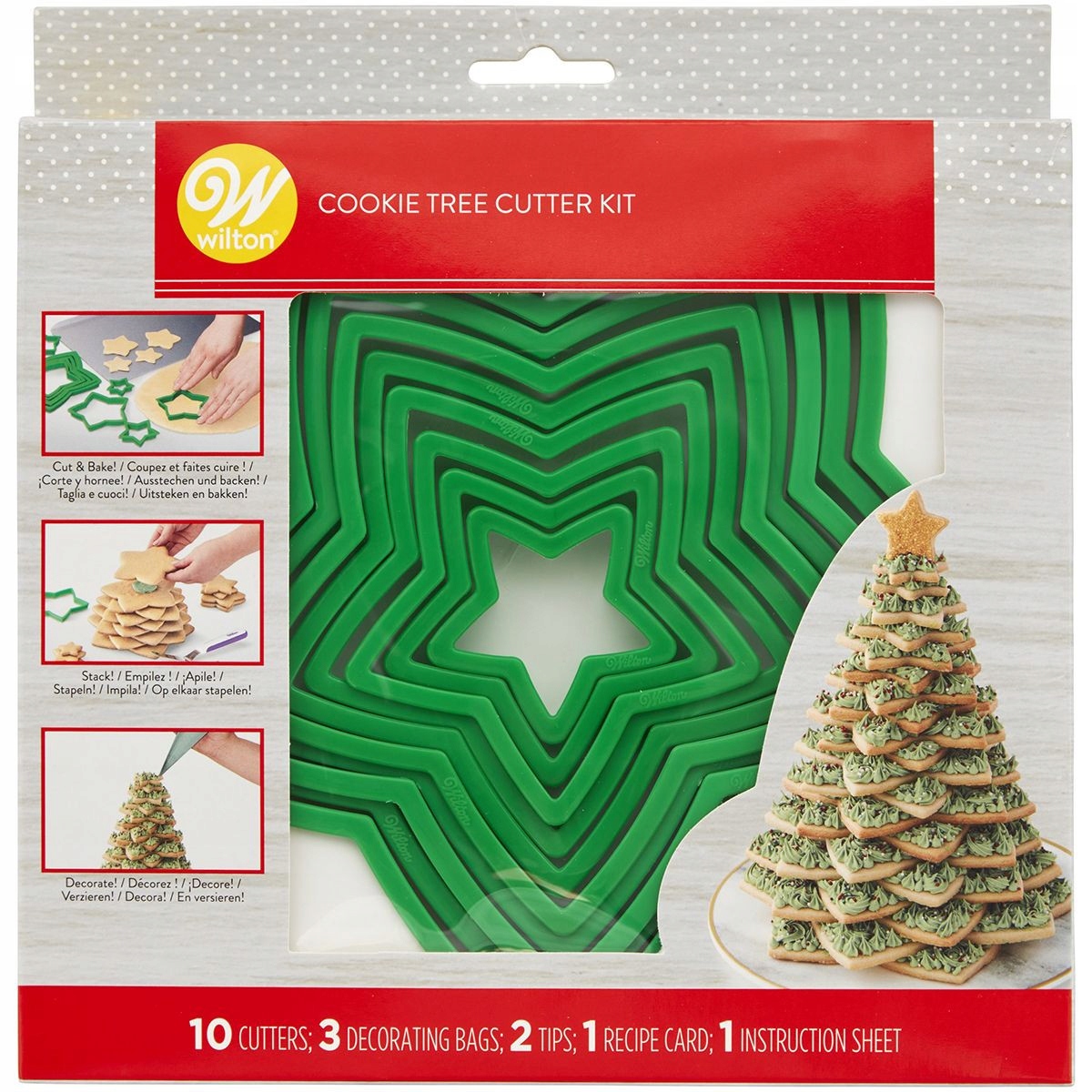 

Wilton Foremki do ciastek Choinka z piernika 3D