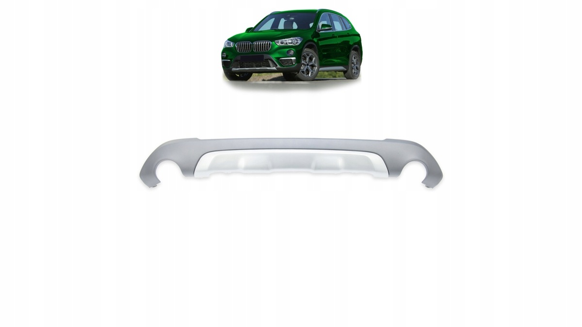 Difuzér Bmw X1 F48 zadný