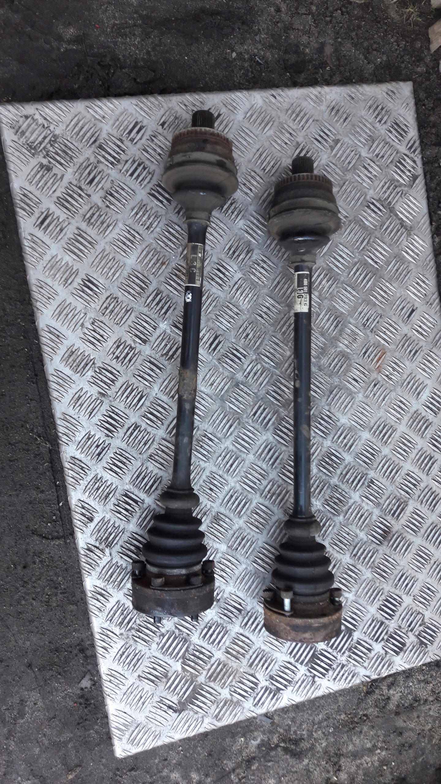 AUDI A6 C5 3.0 semi-axis drive left right rear part 4X4