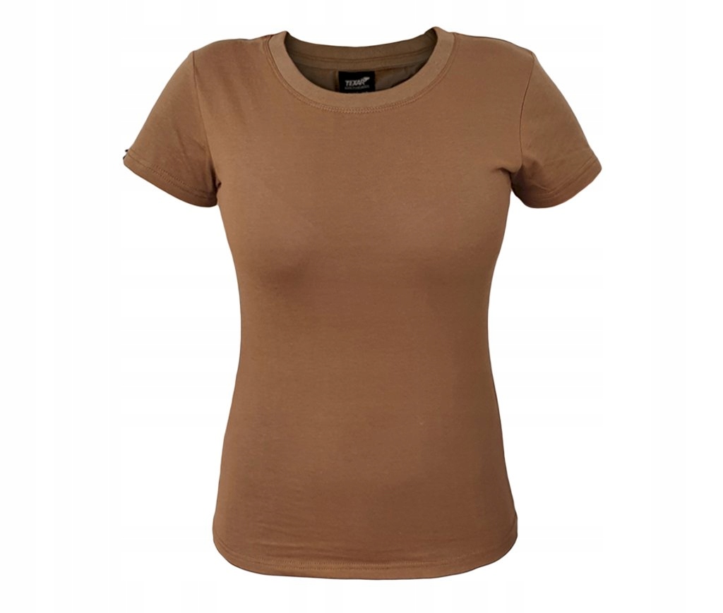 

Texar Bluzka Krótki rękaw T-shirt Damski Brązowy M