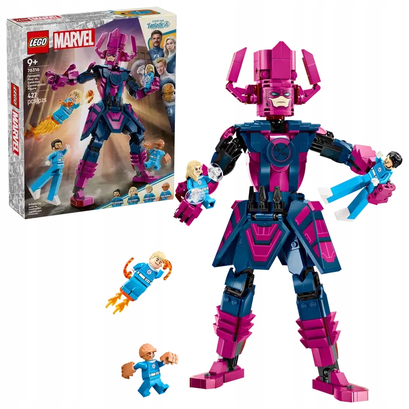 Lego Marvel Figurka Fantastické čtyřky versus Galactus 76316