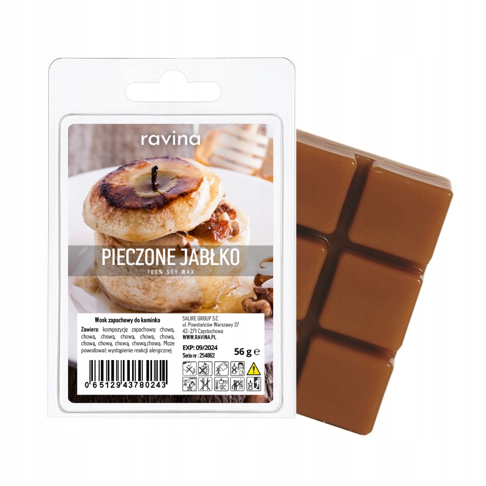 

Pieczone Jabłko Wosk zapachowy zapach do kominka