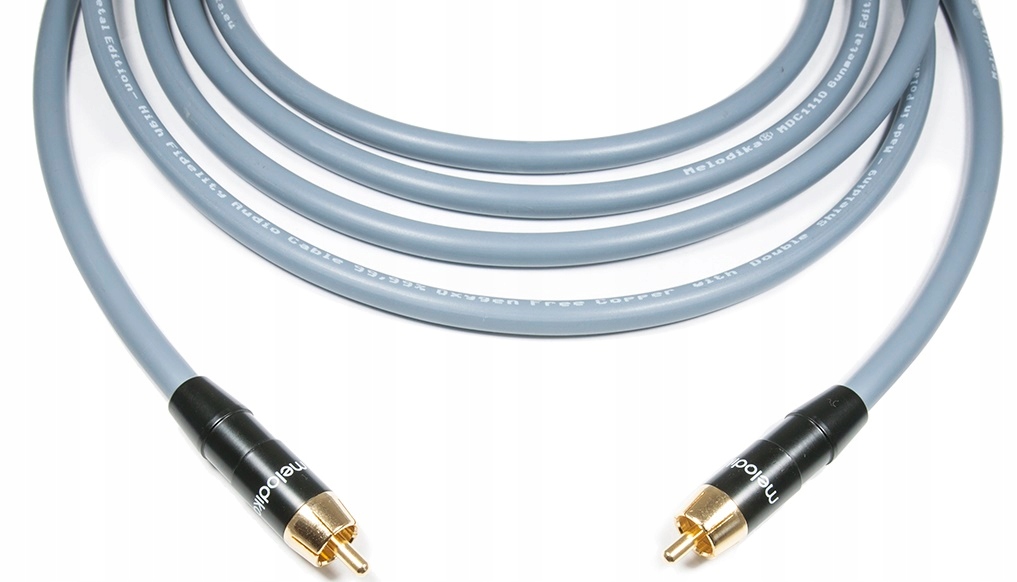 KABEL SUBWOOFEROWY RCA-RCA MELODIKA MDSW30G 3M Kod producenta Gunmetal MDSW