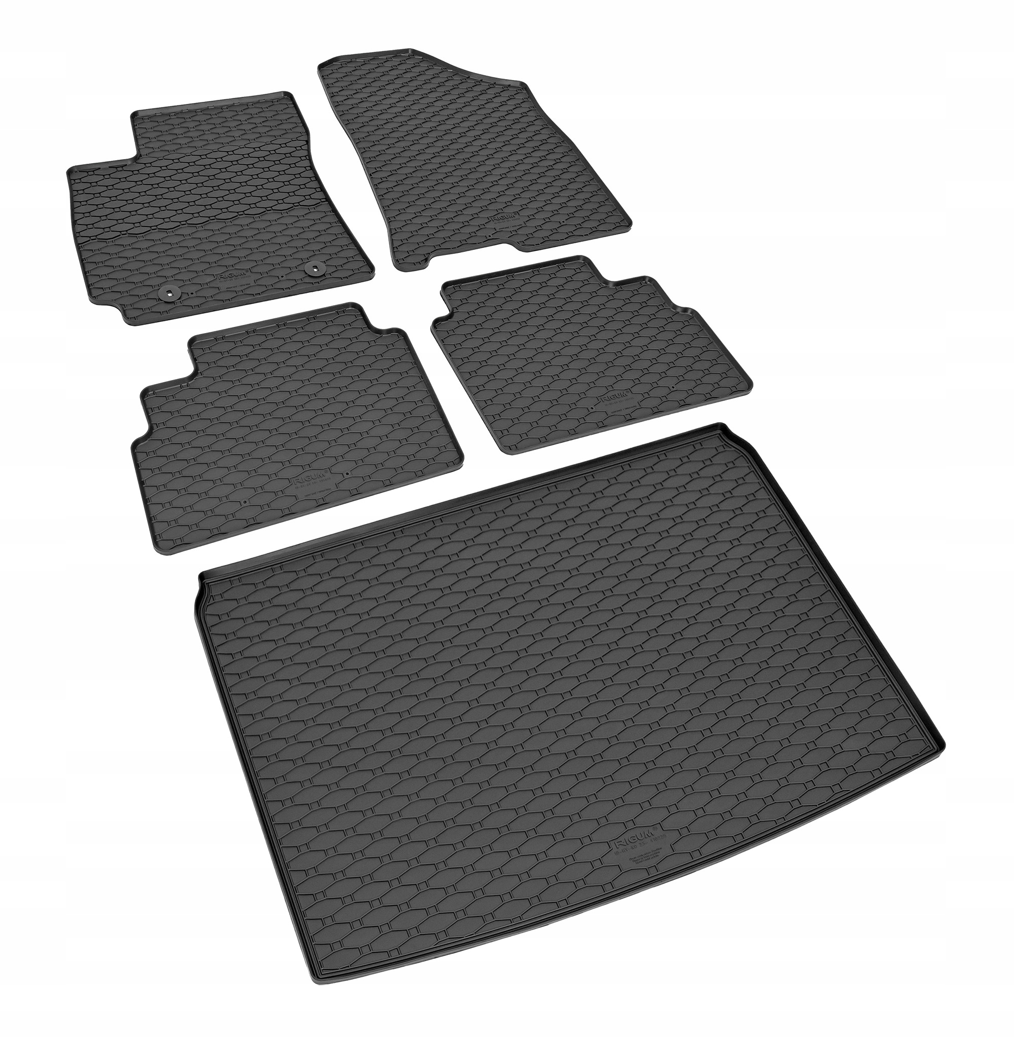 Zestaw dywaników do Hyundai Kona / HEV od 2023 | Górna i dolna pozycja