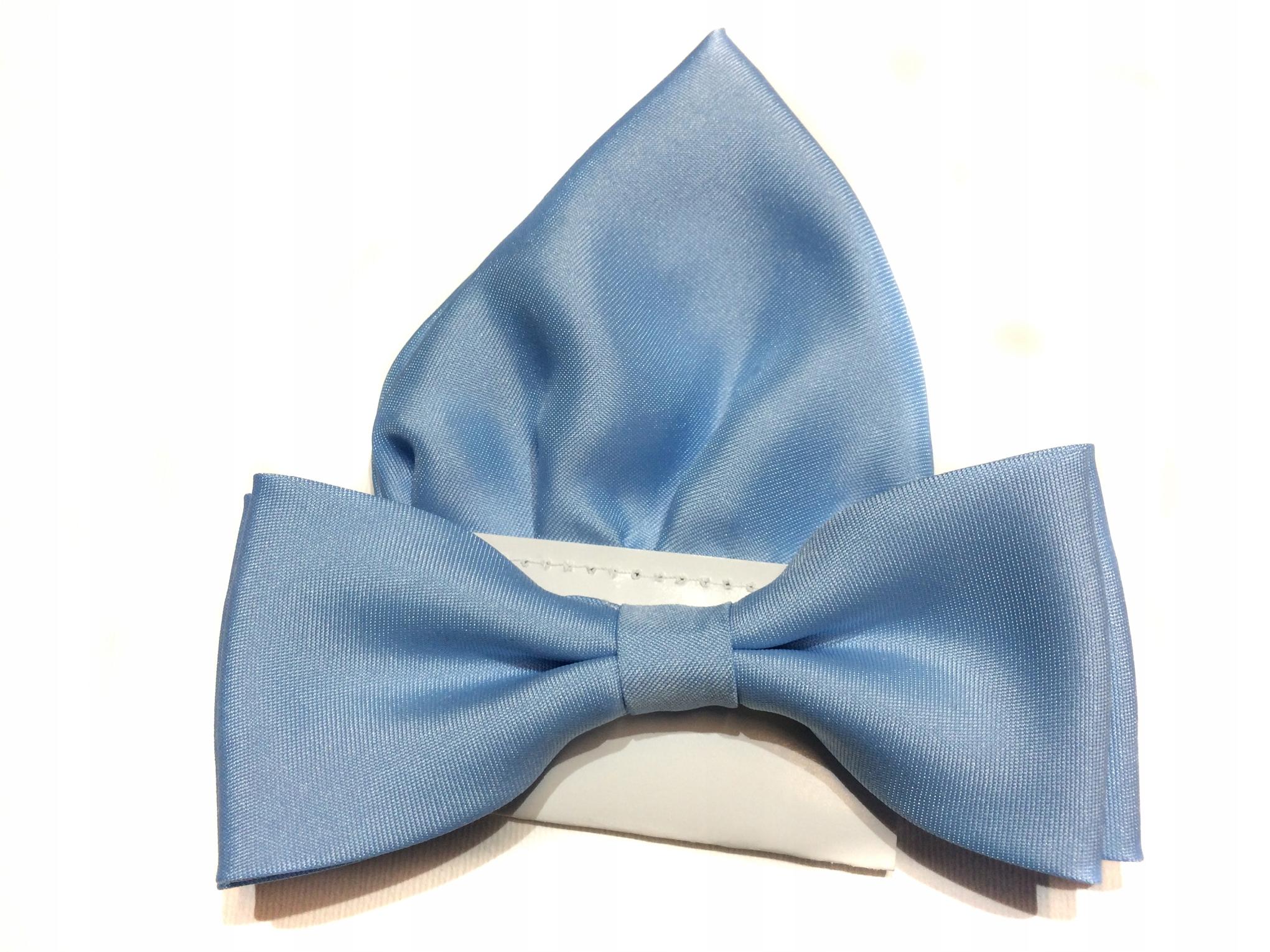 NIEBIESKA MUCHA BŁĘKITNA MUSZKA WYPUSTKĄ POSZETKĄ Marka CGM