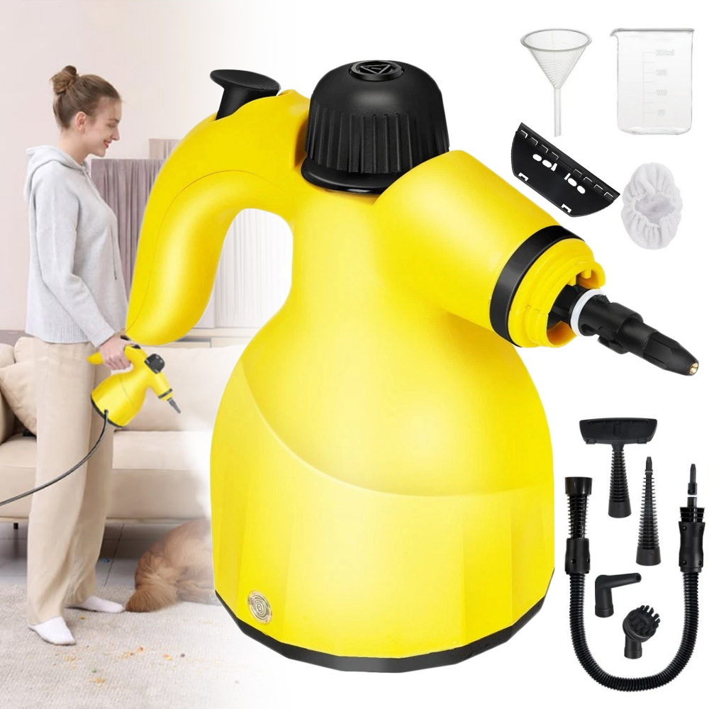 Ruční parní čistič, parní mop do auta, čistič oken a spár pro domácnost