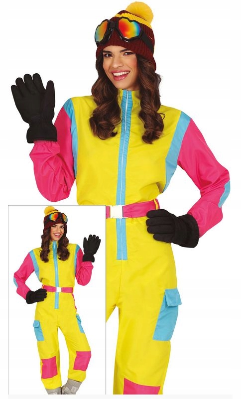 Kostým pro dospělé Lyžařka (kombinéza) L 42-44