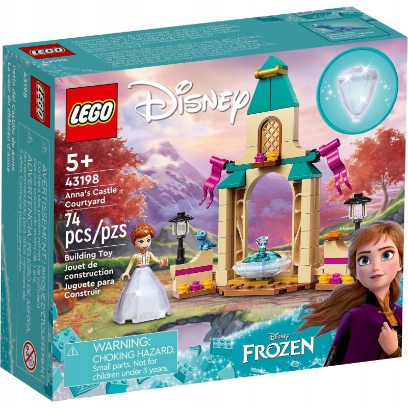 

Lego Disney dziedziniec zamku księżniczka Anna 5+
