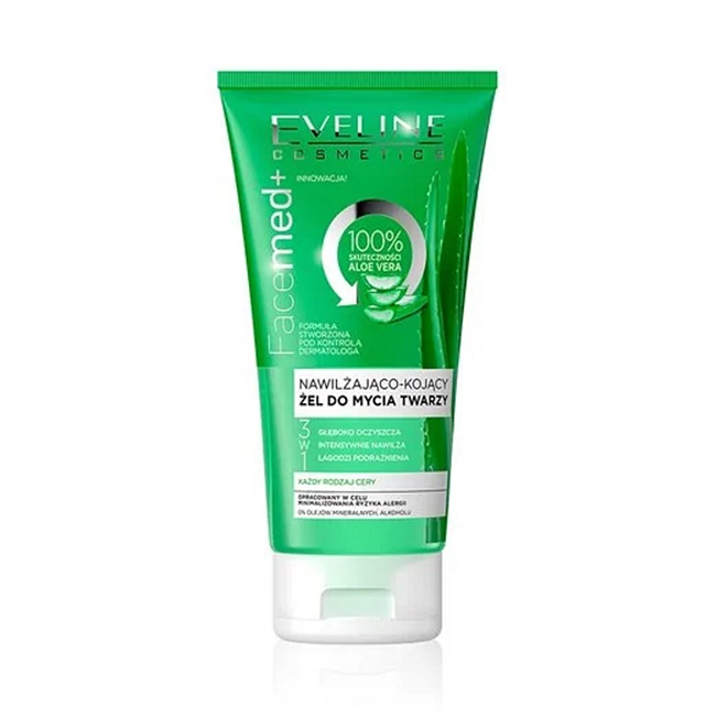 

Eveline FaceMed+ Żel do mycia twarzy nawilża 150ml