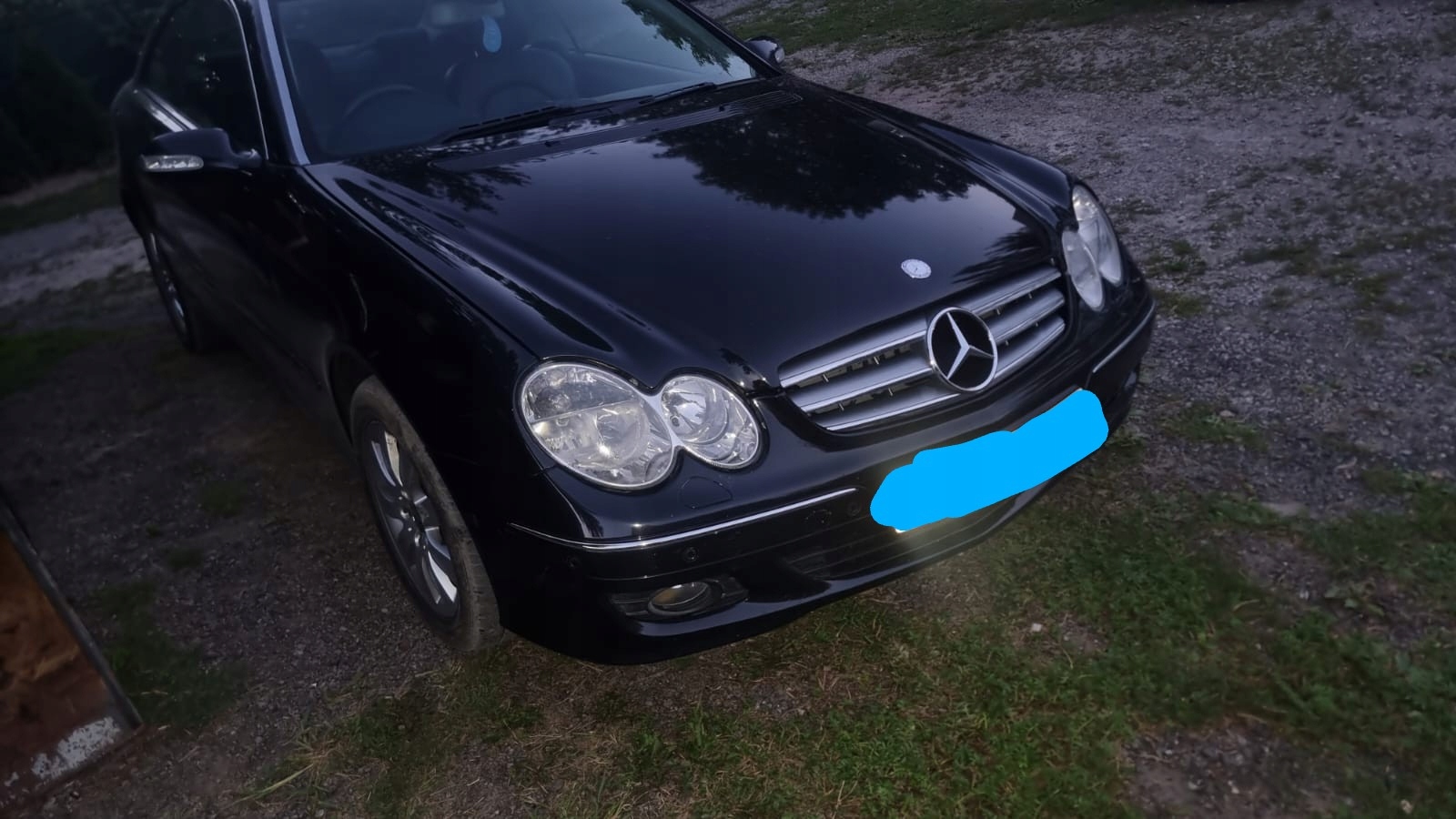 ПЕРЕД КАПОТ БАМПЕР КРЫЛО ФАРА ПЕРЕДНЯЯ ПАНЕЛЬ MERCEDES КЛК РЕСТАЙЛИНГ W209 КОМПЛЕКТ C197 UK