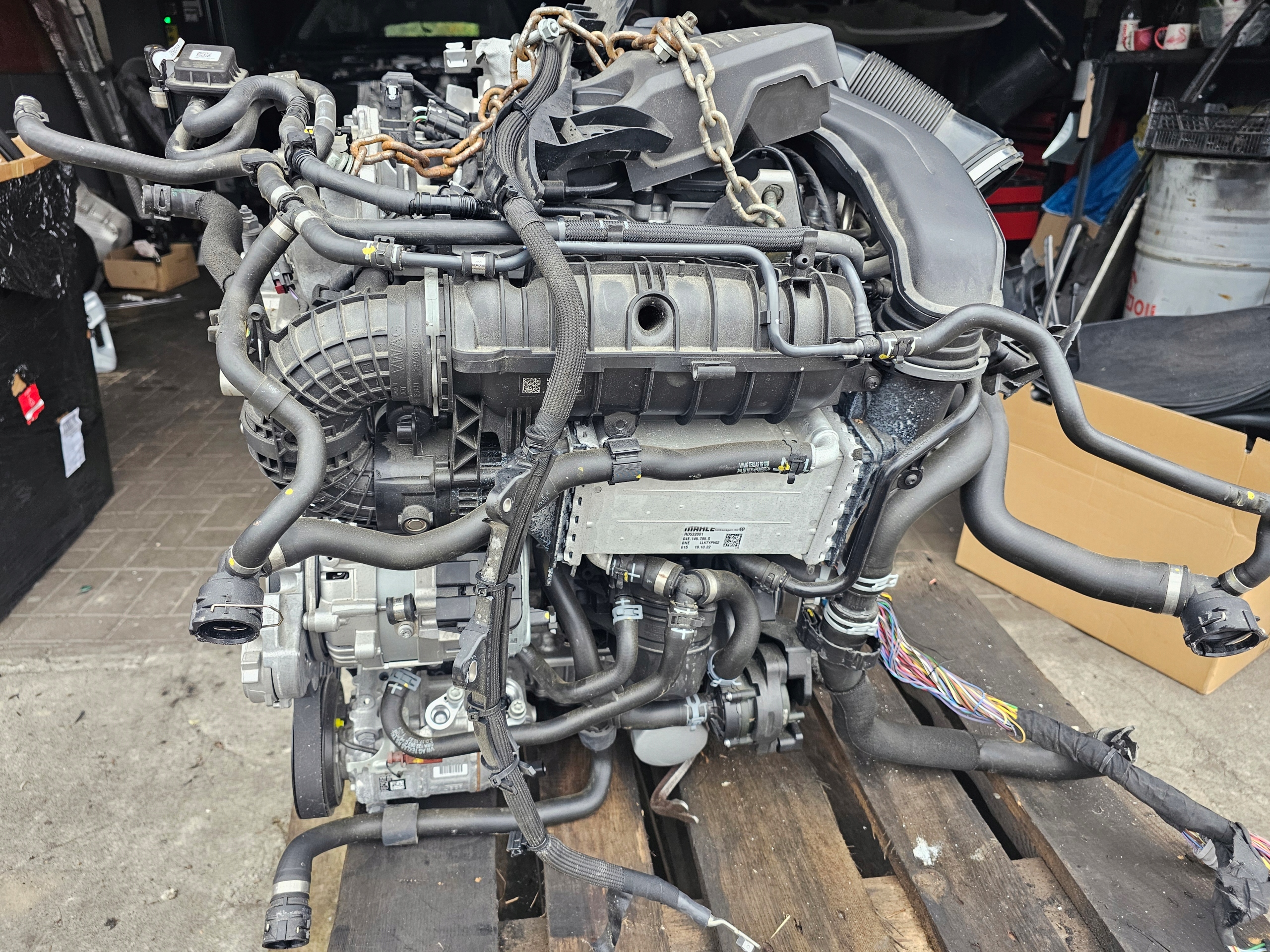 Двигатель комплект 1.5 vw PASSAT B9 DXD