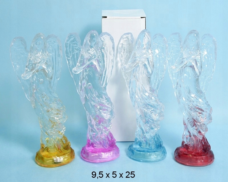 ANIOŁ FIGURKA duża dekoracja 25cm RÓŻNE KOLORY Marka Midex