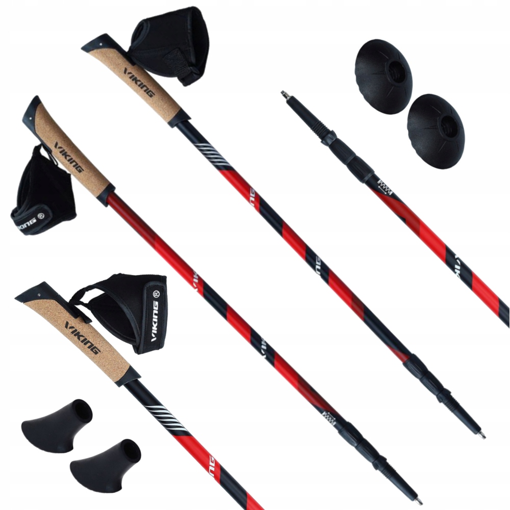 

Kijki kije Nordic Walking składane Viking Kube Pro