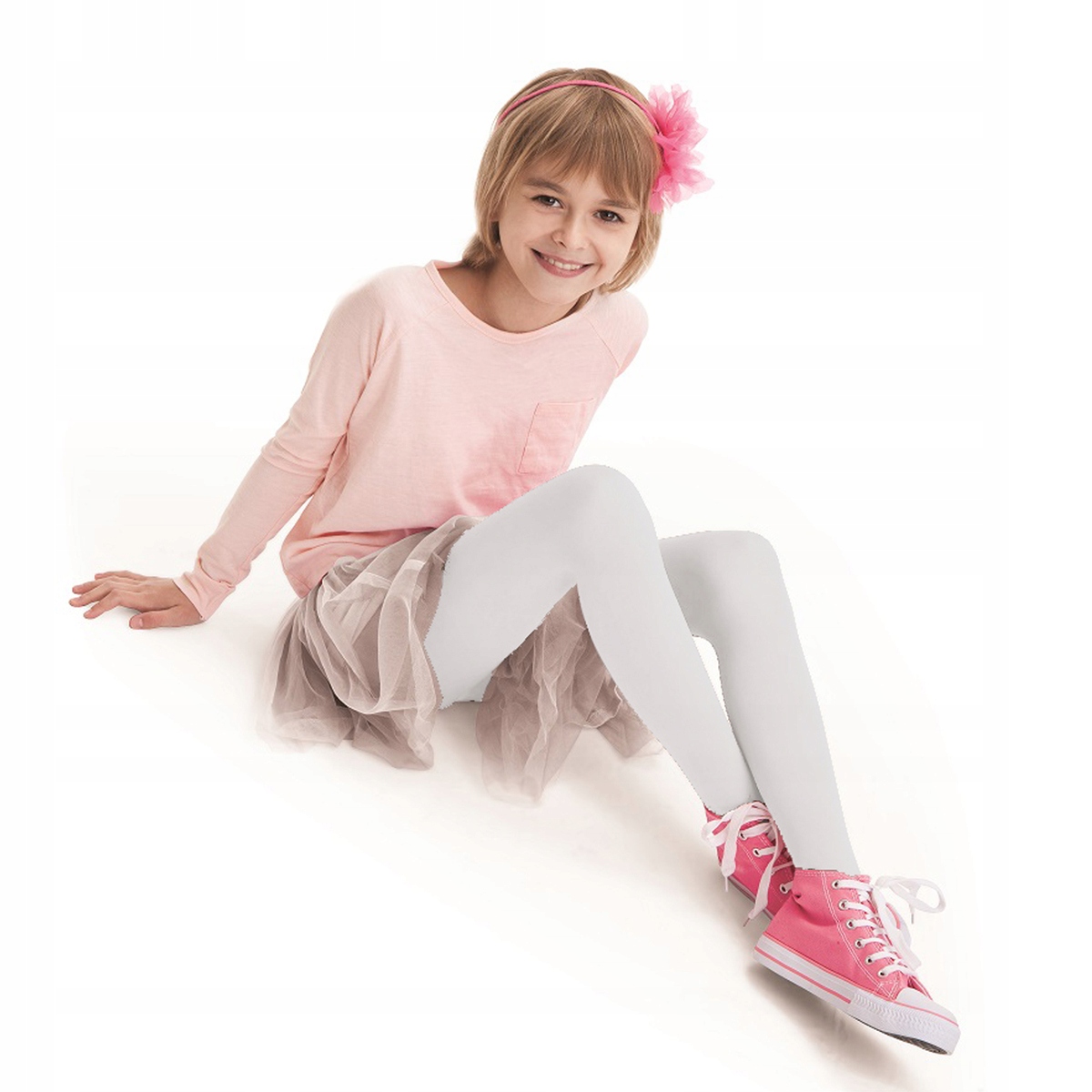

Knittex białe rajstopy komunijne girl 60 140/146
