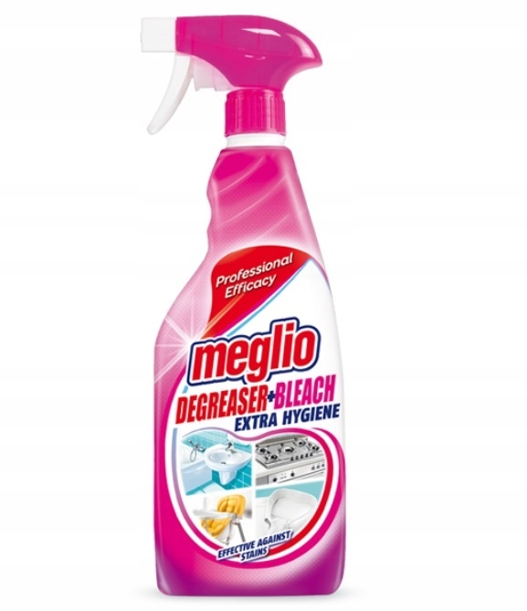 

Meglio Odtłuszczacz wybielacz spray 750 ml piana