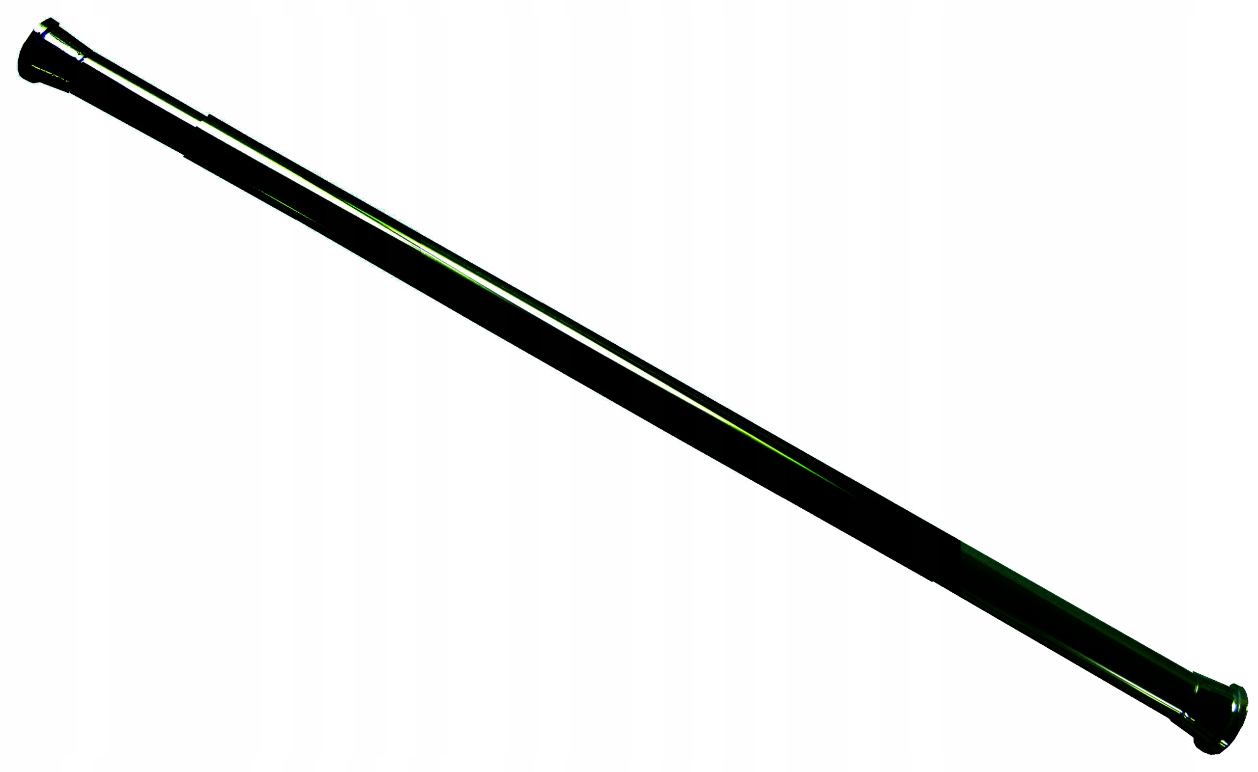 DRĄŻEK do zasłony prysznicowej 140-250 CZARNY 27mm Marka Estiva