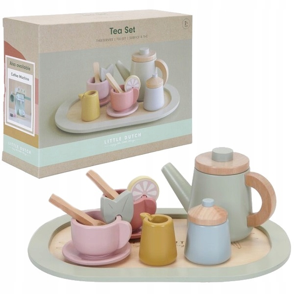 

Little Dutch Drewniany Zestaw Do Herbaty Tea Set