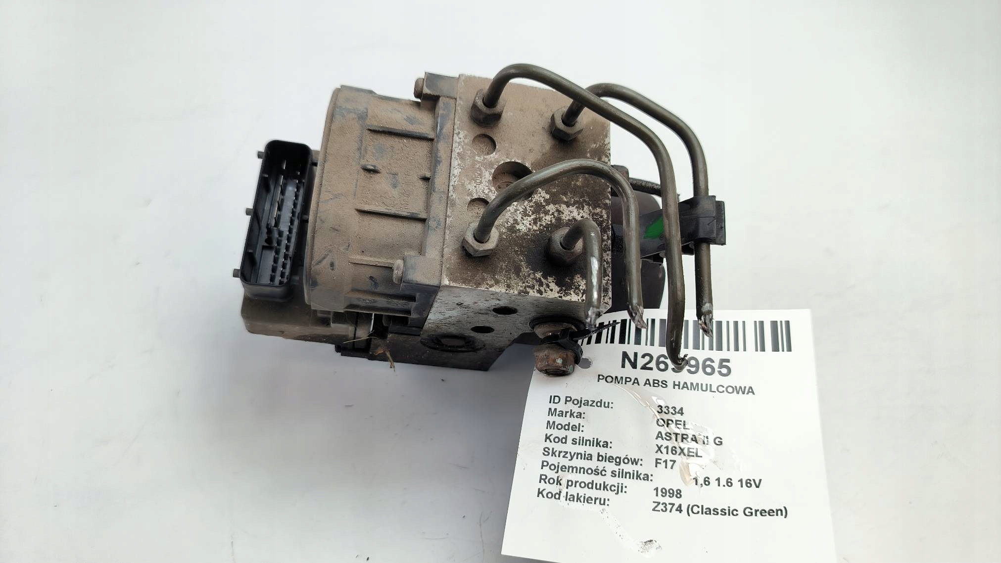 pump ABS brake 90498066 OPEL ASTRA II G