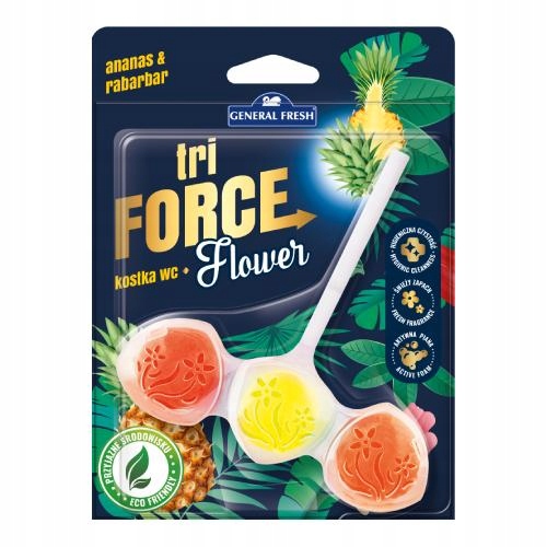 

General Fresh Kostka do Wc Ananas Rabarbar, 45g