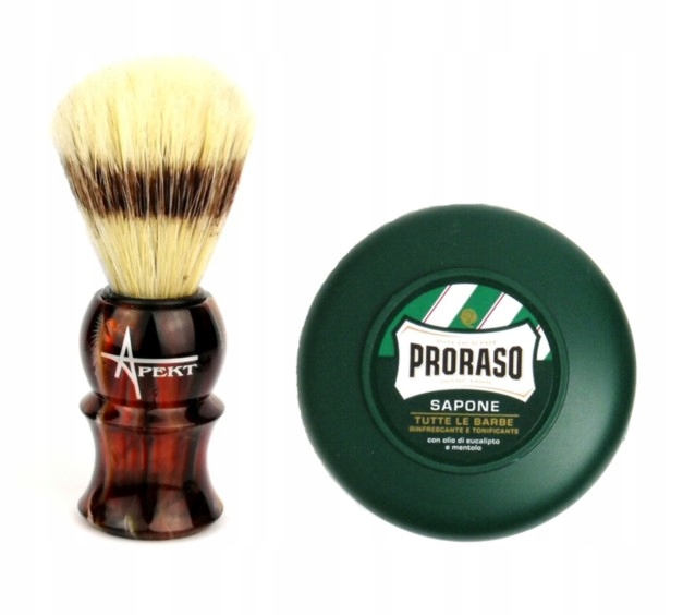 

Pędzel do golenia Naturalne Włosie Mydło Natural