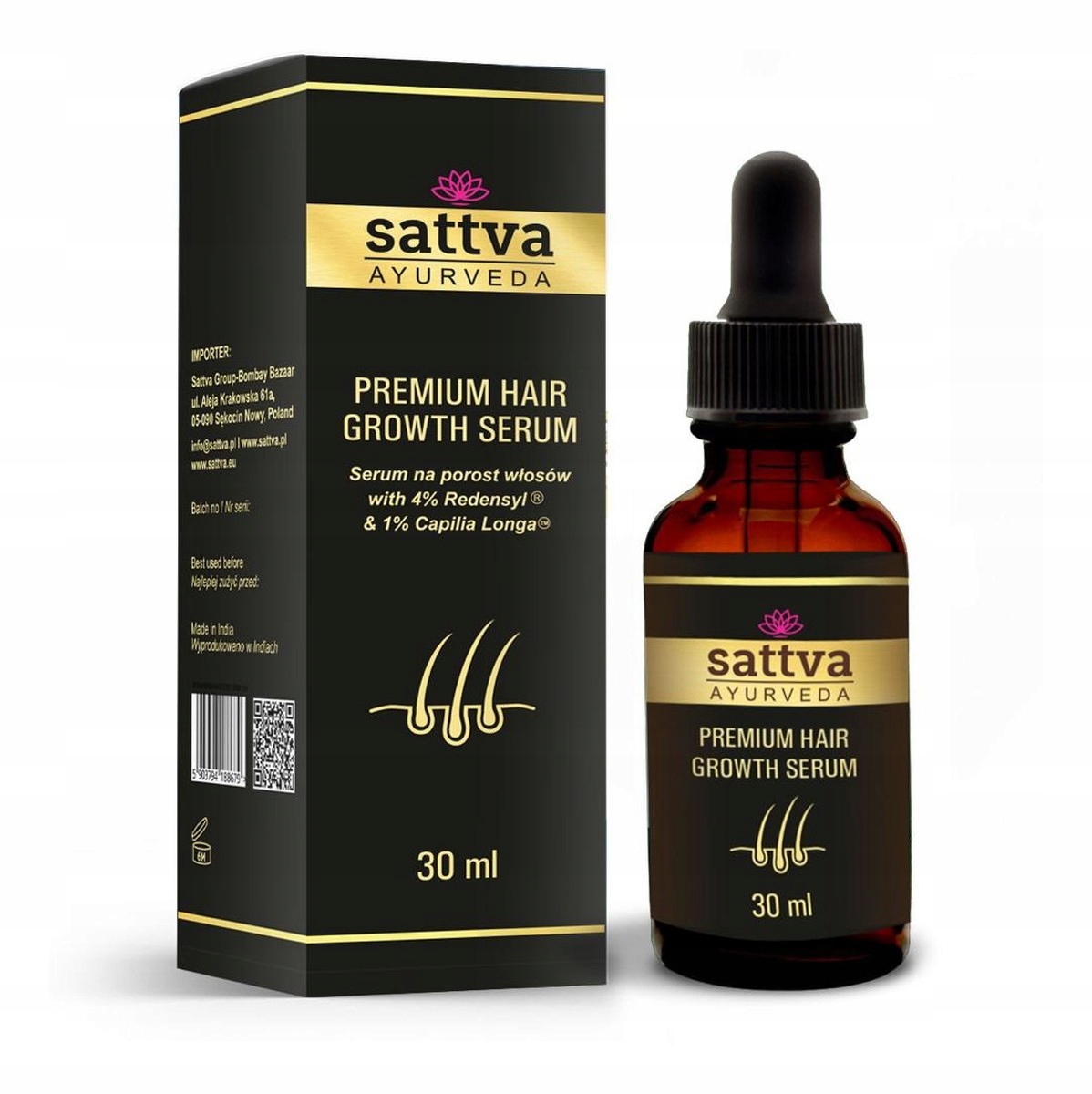 Sattva sérum pro růst vlasů 30 ml