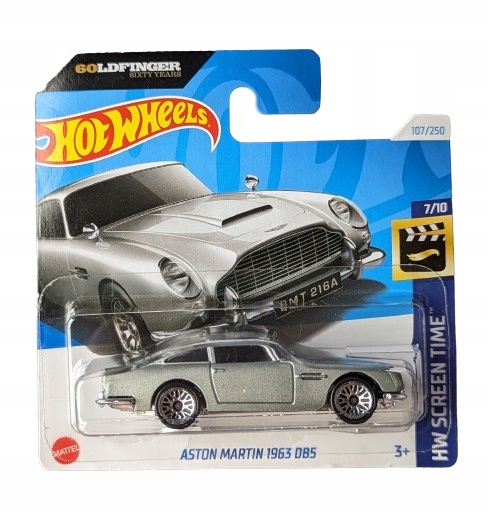 HOT WHEELS - Aston Martin 1963 DB5 HTB36 NOWY