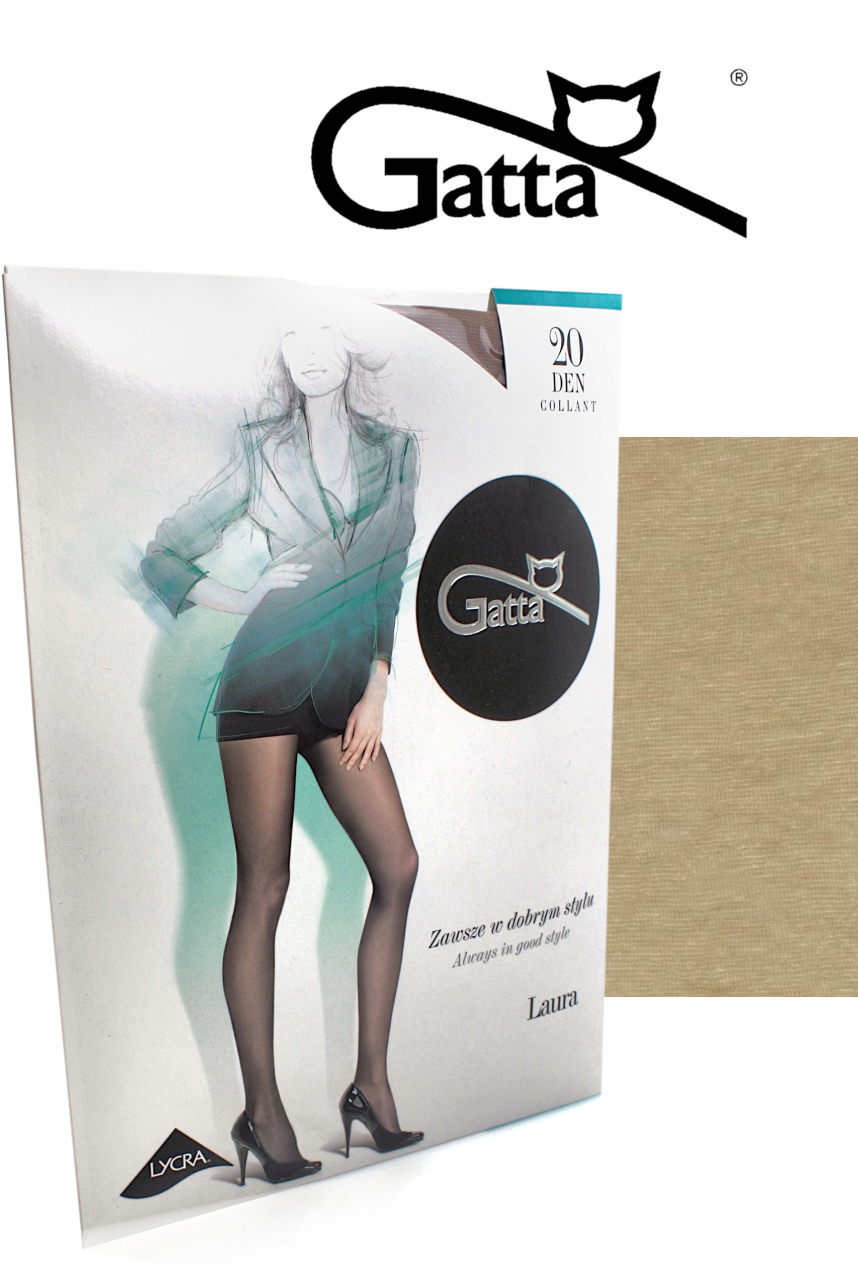 

Gatta rajstopy Laura 20den 4