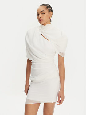 jacquemus Damskie Sukienka koktajlowa JACQUEMUS-24H251DR1301555 100 White B