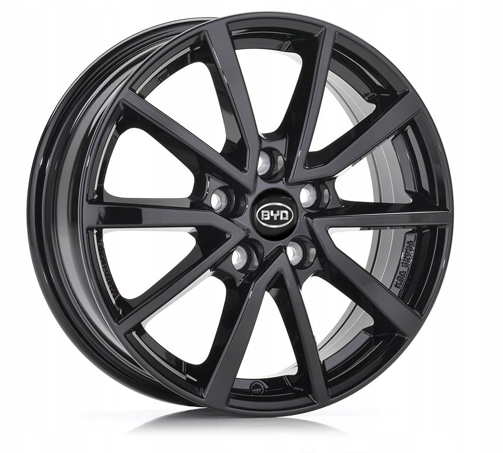 4x Byd Atto 2 17 " Nové 5x114,3 Byd ATTO2 Kolesá Čierne Alufelgy Homologácia