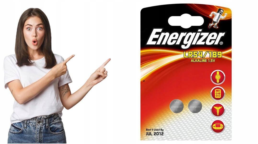 Bateria alkaliczna Energizer AG10 (LR54) [2]