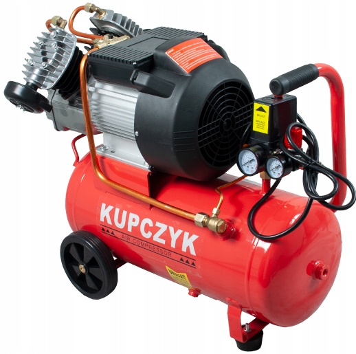 Kompresor Sprężarka Kupczyk ZVA 24 Litry 370 L/min Marka Kupczyk