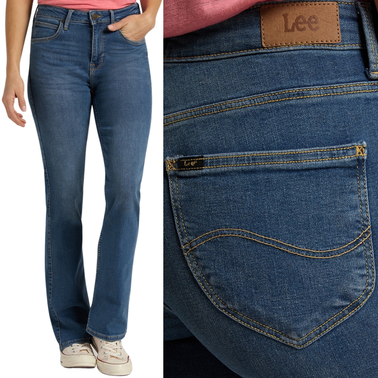 Lee Breese Boot Bootcut Martha dámské rozšířené džíny W34 L31