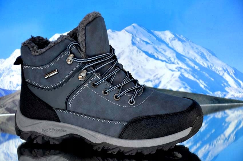 ORGINALNE ZIMOWE BUTY ŚNIEGOWCE SPORTOWE SPORTOWE OCIEPLANE OUTDOOR OBUWIE Rozmiar 43