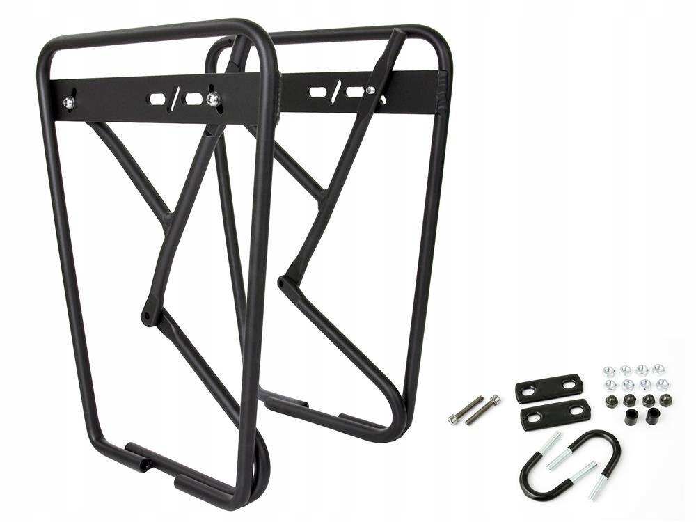 Bagażnik rowerowy przedni Low Rider RU-875F aluminiowy czarny