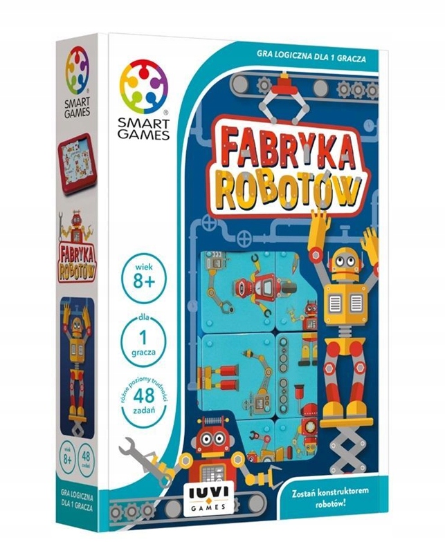 

Smart Games Gra Logiczna Fabryka Robotów robot