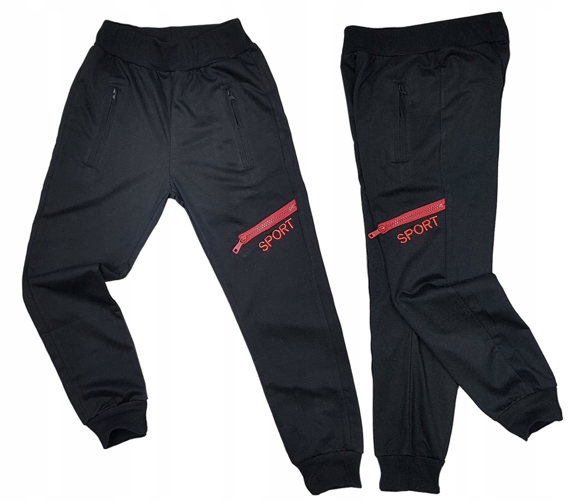 

Spodnie dresowe Dax Sport r 8 - 122/128 cm Black