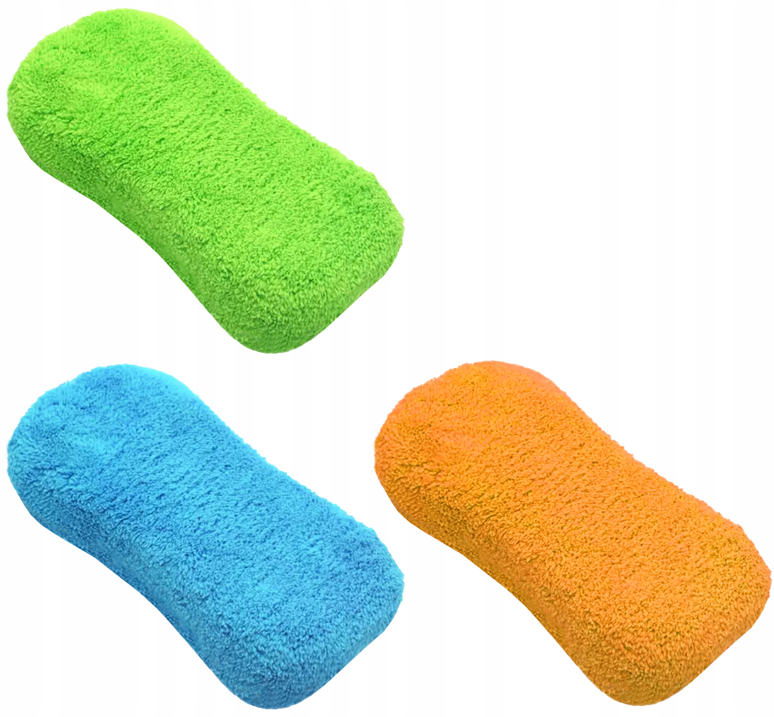 GĄBKA DO MYCIA AUTA SAMOCHODU Z MIKROFIBRY DUŻA XL Stan opakowania oryginalne