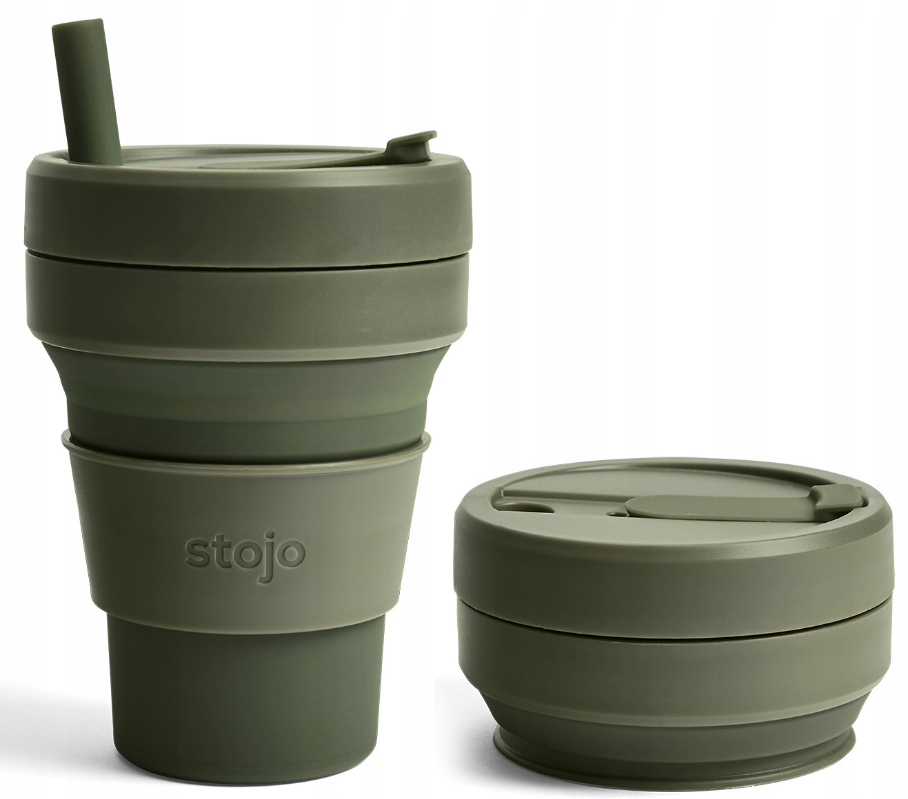 

Kubek składany Stojo Biggie 470ml wielorazowy moss