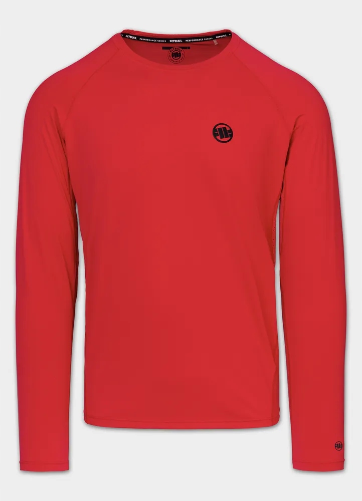 Męski Longsleeve sportowy Pitbull szybkoschnący oddychający Mesh Runway