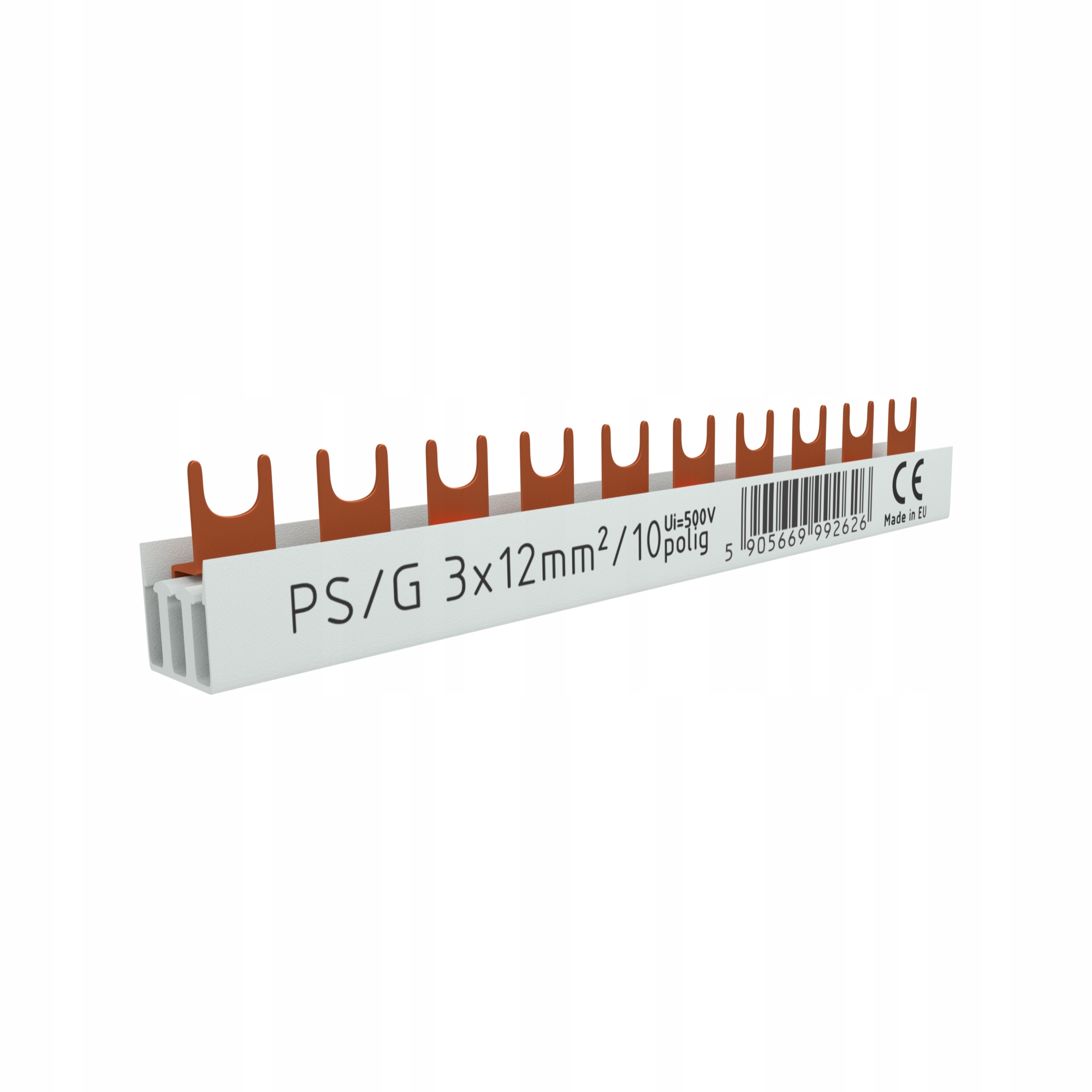 

Szyna łączeniowa grzeb. 3-faz. 10-mod. 12mm2 2626