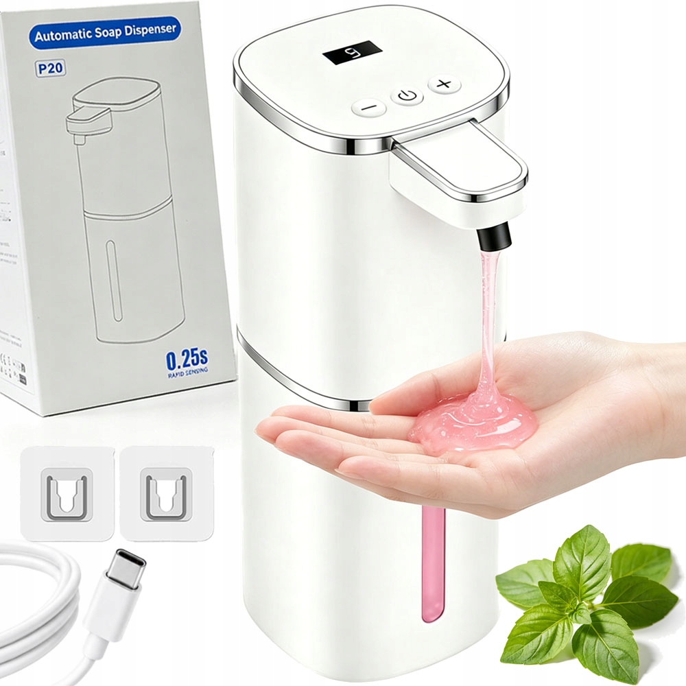 Automatický Dávkovač mýdla v gelu Bezdotykový dávkovač na zeď 400 ml