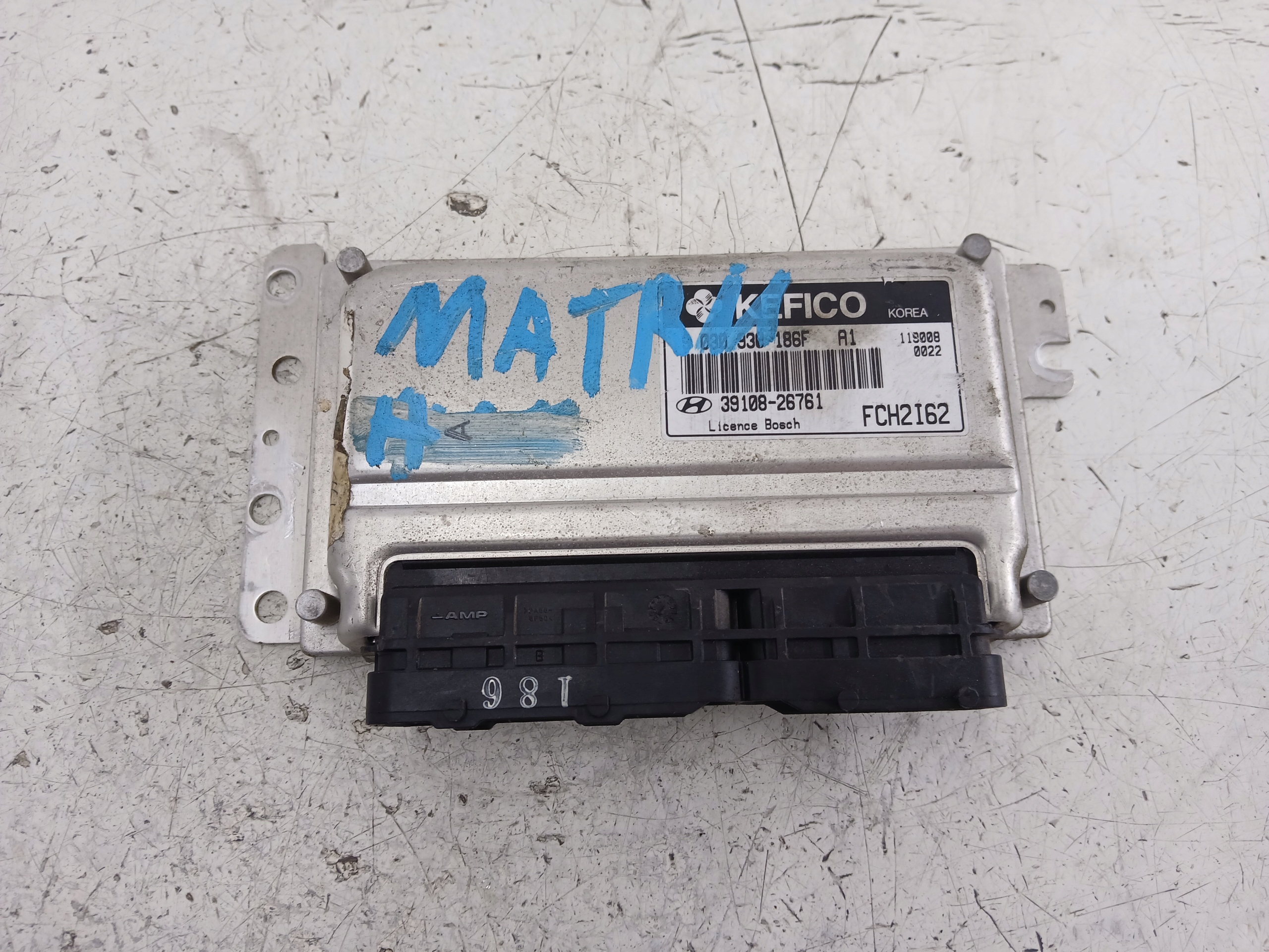 HYUNDAI MATRIX e 1.6 Centralina Motore 39108-26761