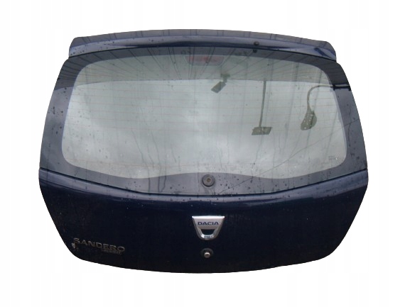 DACIA SANDERO I 08-12 1.2 16V KLAPA BAGAŻNIKA SZYBA KOD LAKIERU DVD42