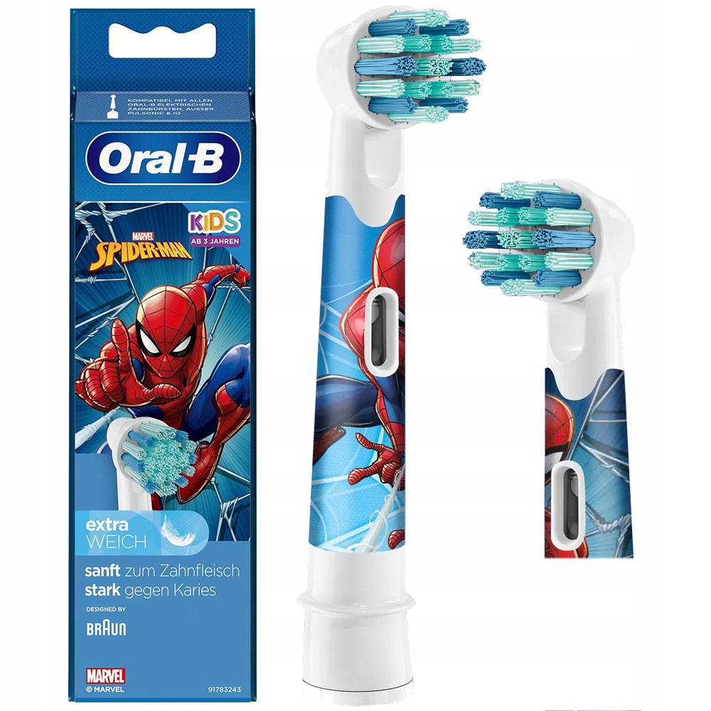 

Końcówka Oral-b Stages Power Kids Spiderman EB10S