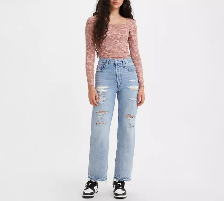 Levi's Džíny Ribcage Straight Ankle 27/29