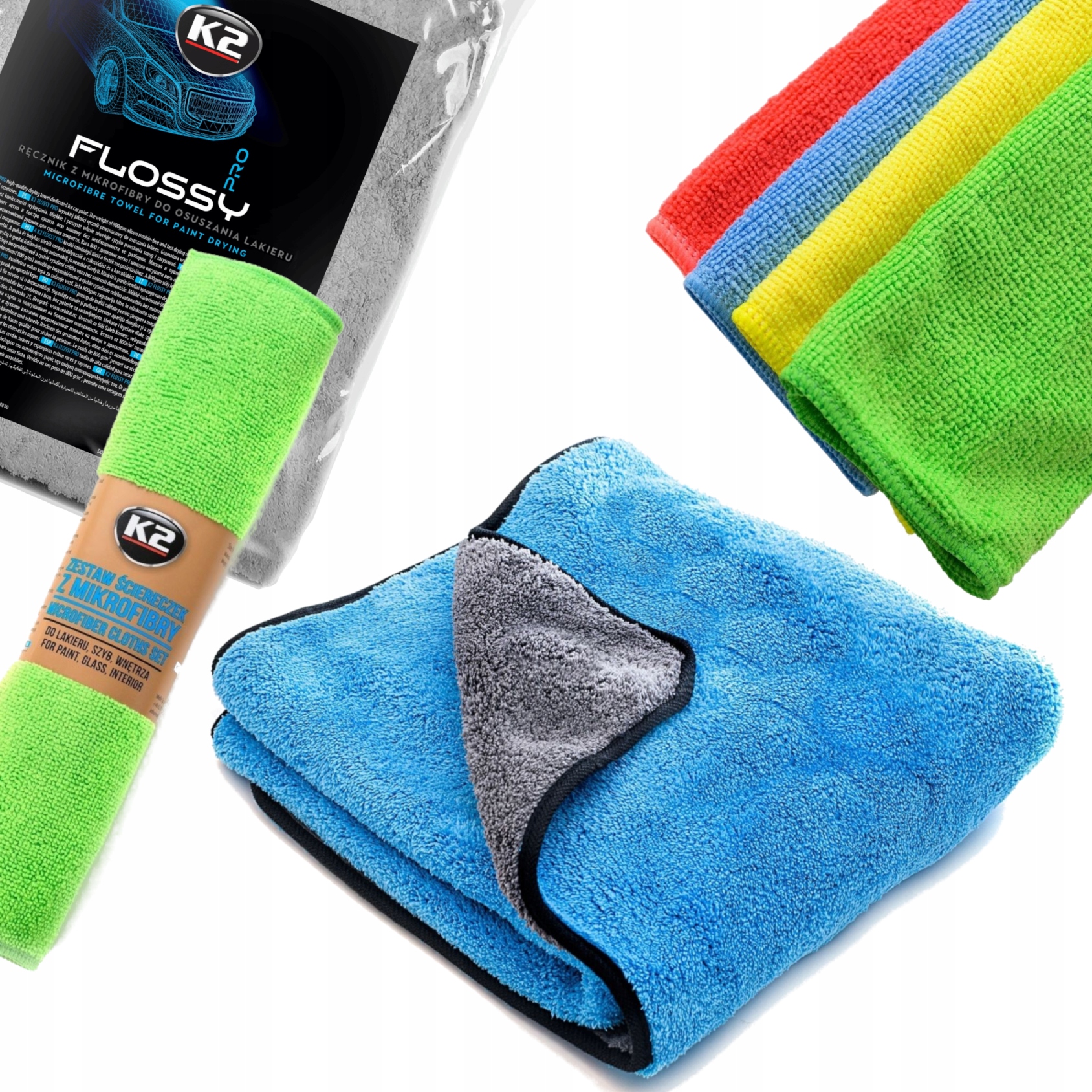 

Ręcznik do osuszania lakieru samochodu K2 Flossy