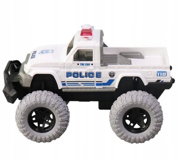 AUTO TERENOWE JEEP POLICJA 16CM SAMOCHÓD RADIOWÓZ Bohater Inny