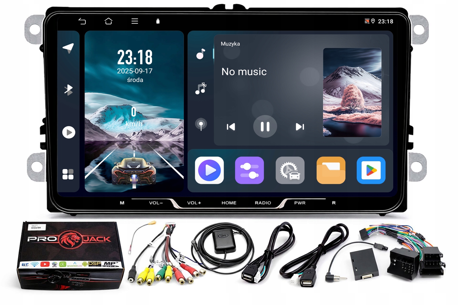 Rádio Navigácia Gps Android Seat Altea XL 2006-2015 Wifi Carplay 4/64GB